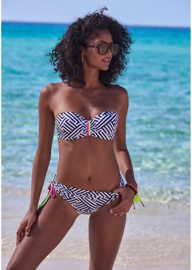 Buffalo Beugelbandeau bikinitop Gioletta Met contrastkleurige details - Foto 5