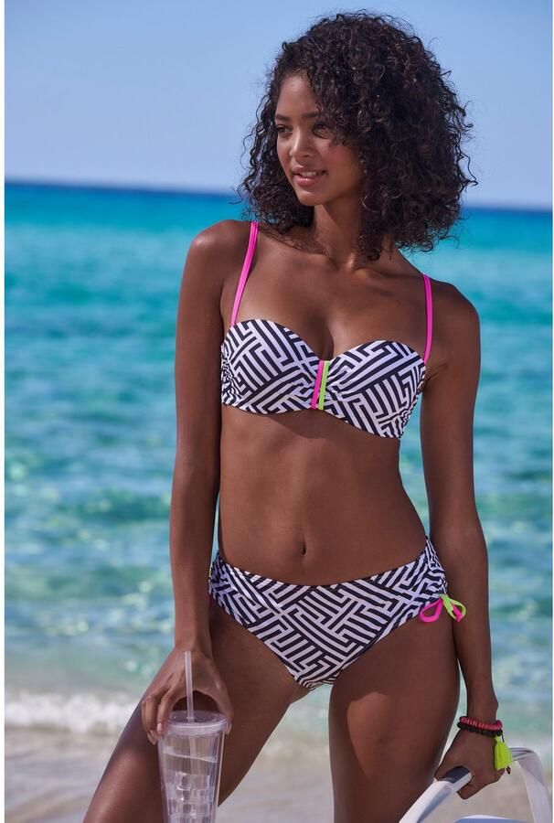 Buffalo Beugelbandeau bikinitop Gioletta Met contrastkleurige details - Foto 9