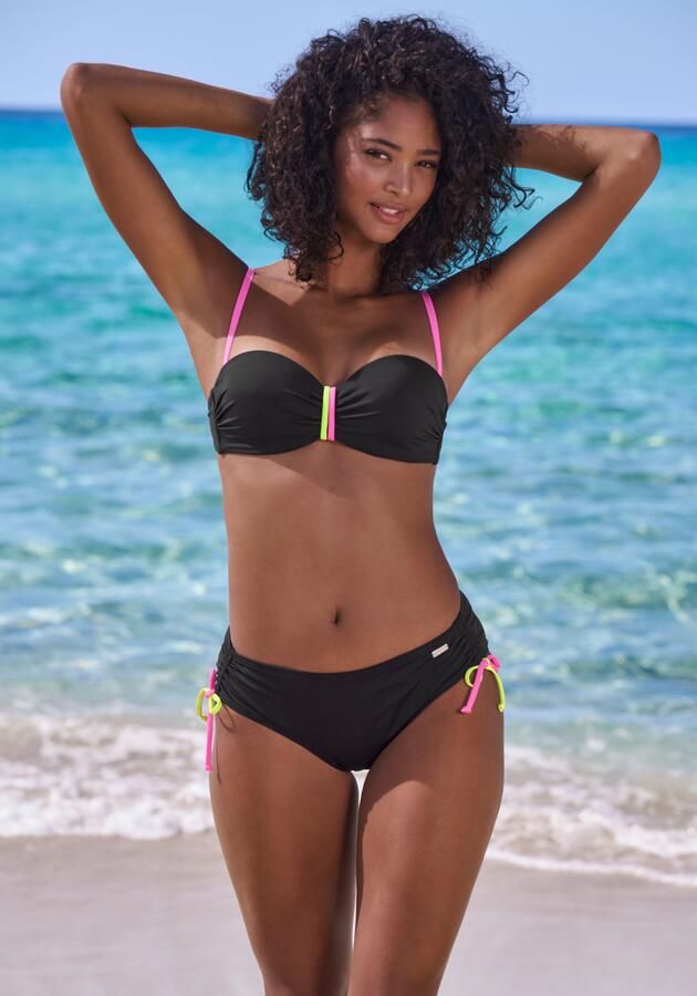 Buffalo Beugelbandeau bikinitop POP Met contrasterende bandjes - Foto 8