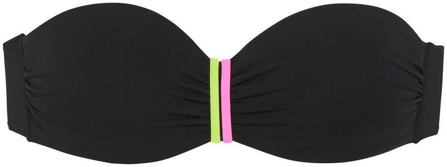 Buffalo Beugelbandeau bikinitop POP Met contrasterende bandjes - Foto 7