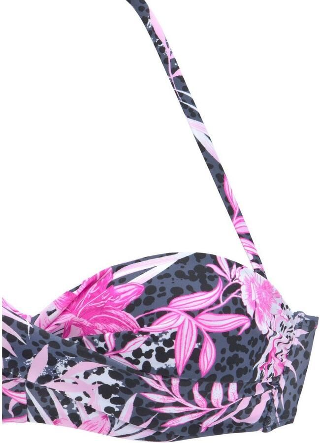 Buffalo Beugelbikini in bandeaumodel in de patroonmix