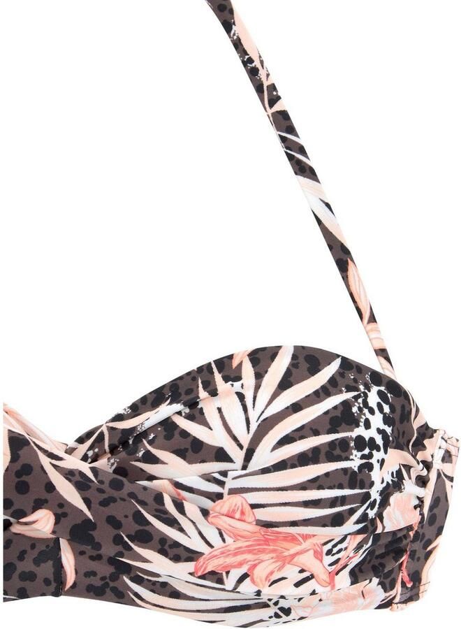 Buffalo Beugelbikini in bandeaumodel in de patroonmix