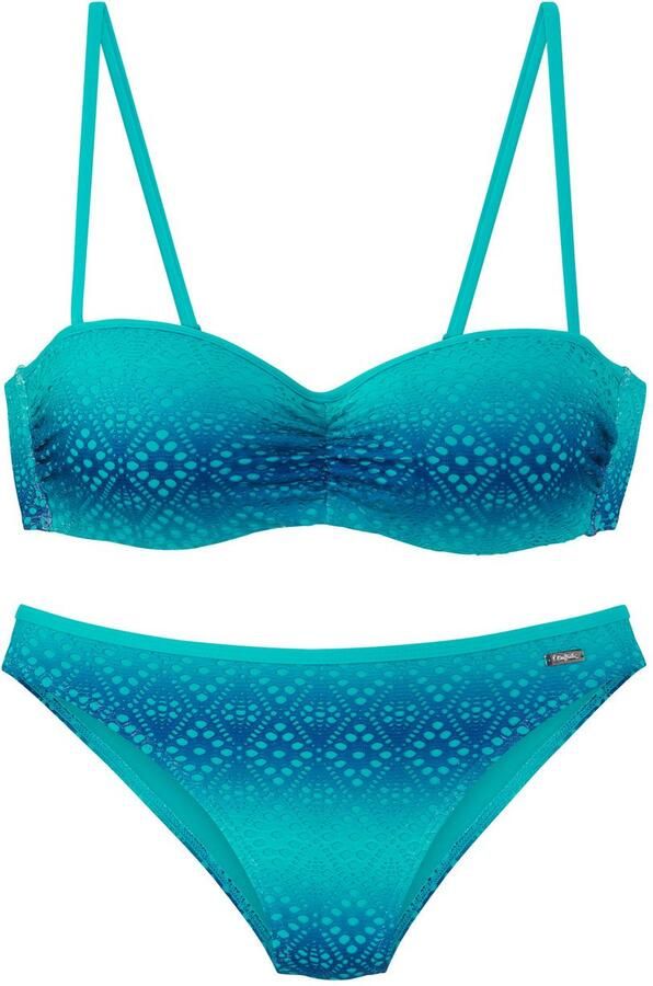 Buffalo Beugelbikini in bandeaumodel met verloop - Foto 7