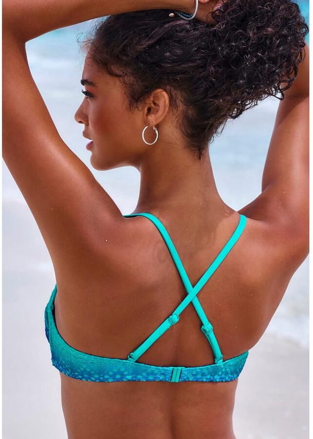 Buffalo Beugelbikini in bandeaumodel met verloop - Foto 2