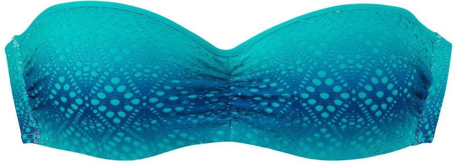 Buffalo Beugelbikini in bandeaumodel met verloop - Foto 8