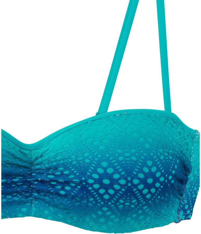 Buffalo Beugelbikini in bandeaumodel met verloop