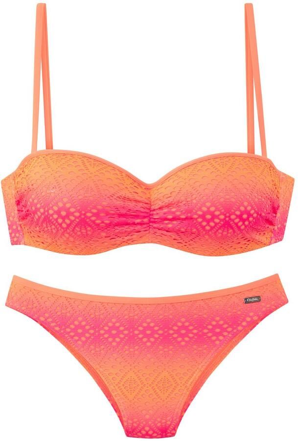 Buffalo Beugelbikini in bandeaumodel met verloop - Foto 7