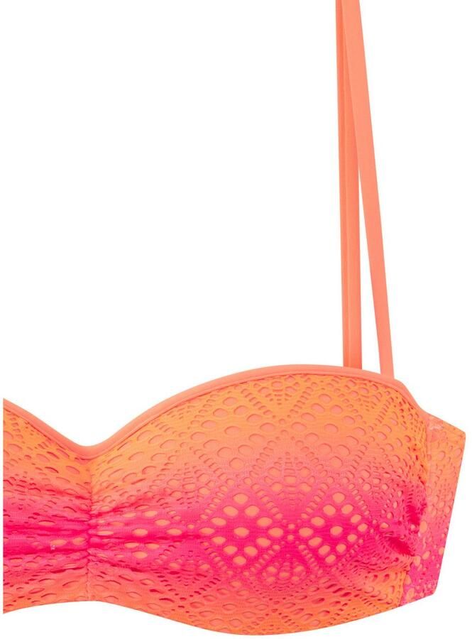 Buffalo Beugelbikini in bandeaumodel met verloop