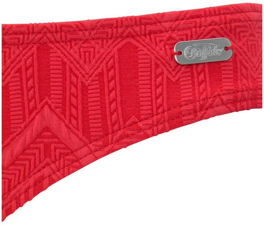 Buffalo Beugelbikini in bandeaumodel ROMANCE van structuurstof