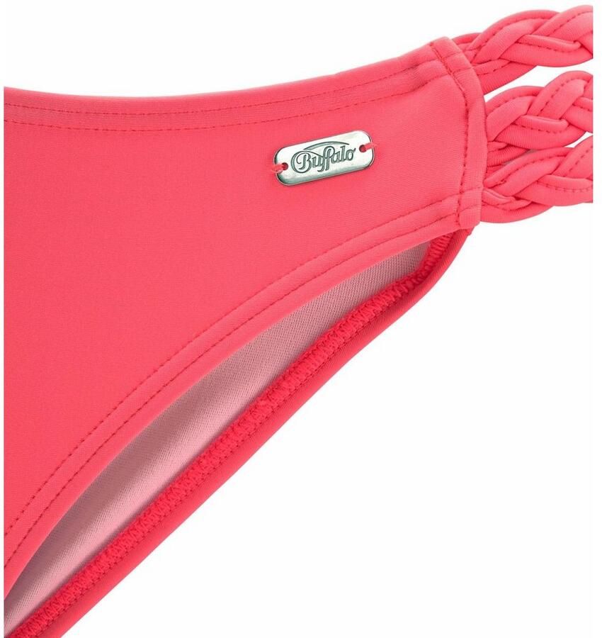 Buffalo Beugelbikini in bandeaumodel trendige look met afneembare bandjes met gevlochten details