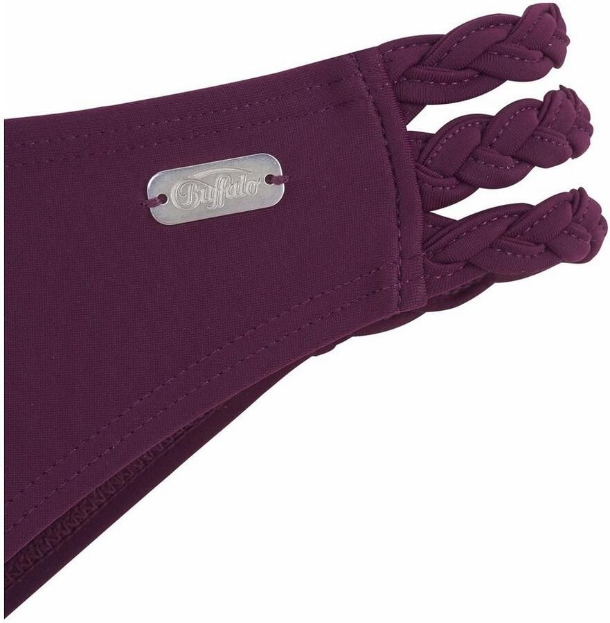 Buffalo Beugelbikini in bandeaumodel trendige look met afneembare bandjes met gevlochten details