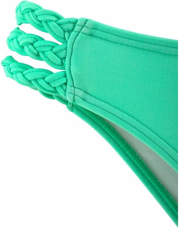 Buffalo Beugelbikini in bandeaumodel trendige look met afneembare bandjes met gevlochten details