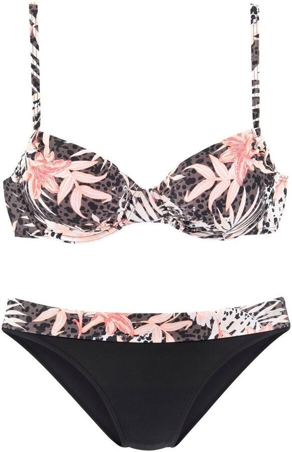 Buffalo Bikinitop met beugels BRANDA met gebloemd design - Foto 4