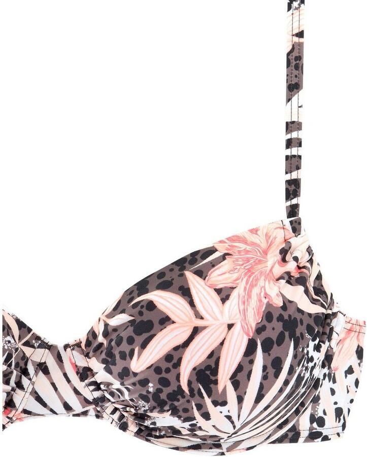Buffalo Bikinitop met beugels BRANDA met gebloemd design