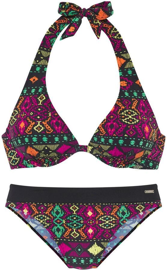 Buffalo Beugelbikini kleurrijke etnische print - Foto 3