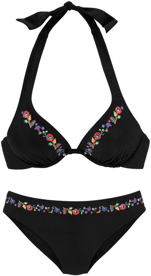 Buffalo Beugelbikini met bloemborduursel - Foto 4