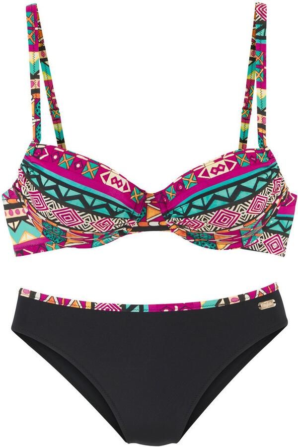 Buffalo Beugelbikini met kleurrijk ontwerp - Foto 3