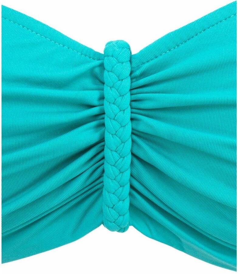 Buffalo Beugelbikinitop in bandeaumodel Happy met gevlochten detail - Foto 2