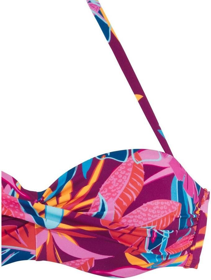 Buffalo Beugelbikinitop in bandeaumodel Soleil met gedraaide look - Foto 2