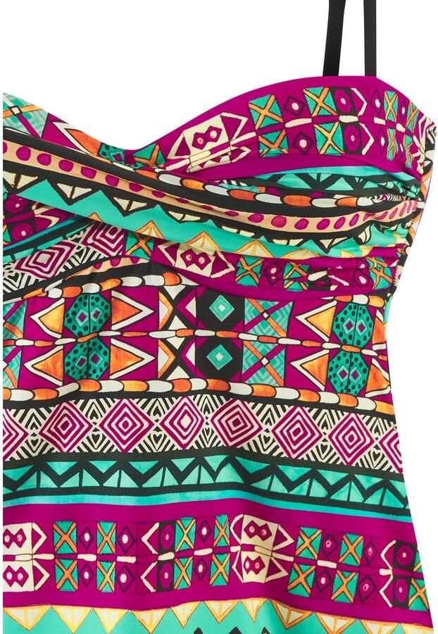 Buffalo Beugeltankini met kleurrijk ontwerp - Foto 2