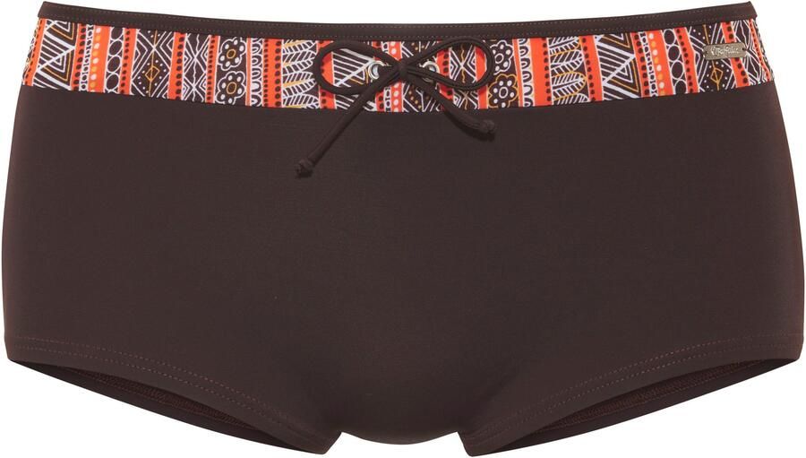 Buffalo Bikini-hotpants Met bedrukte contrast inzet - Foto 3