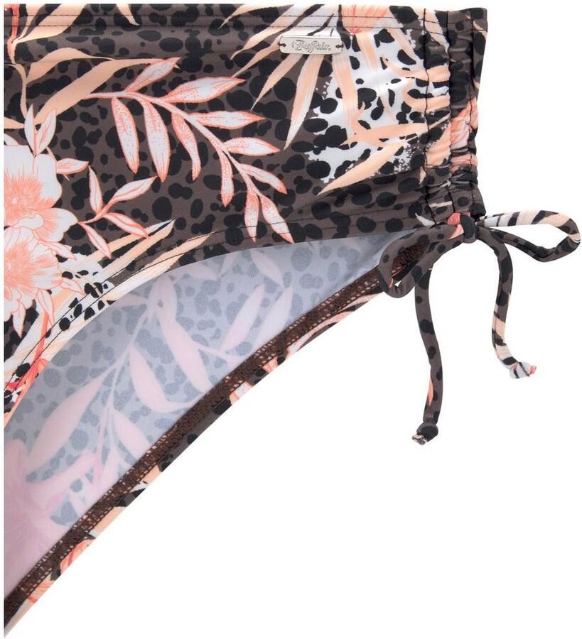 Lascana Bikini Hoge taille zwembroekje met verstelbare zijkanten Branda