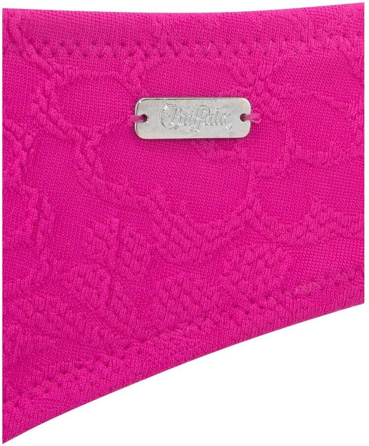 Buffalo Bikinibroekje Bubble met bloemig structuurpatroon - Foto 2