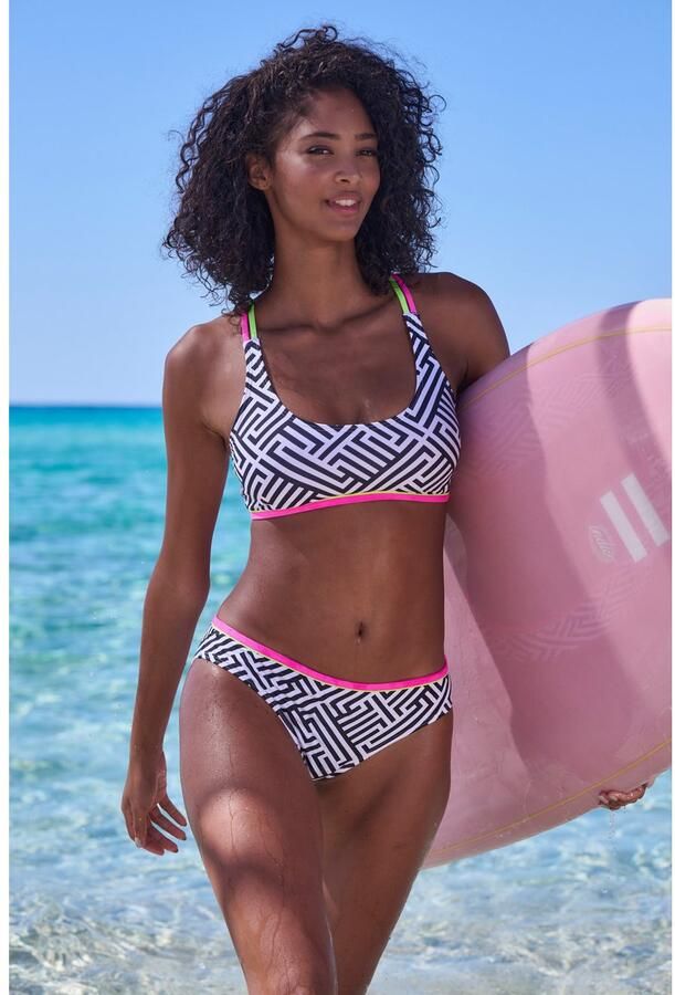 Buffalo Bikinibroekje Gioletta Met contrastkleurige band - Foto 4