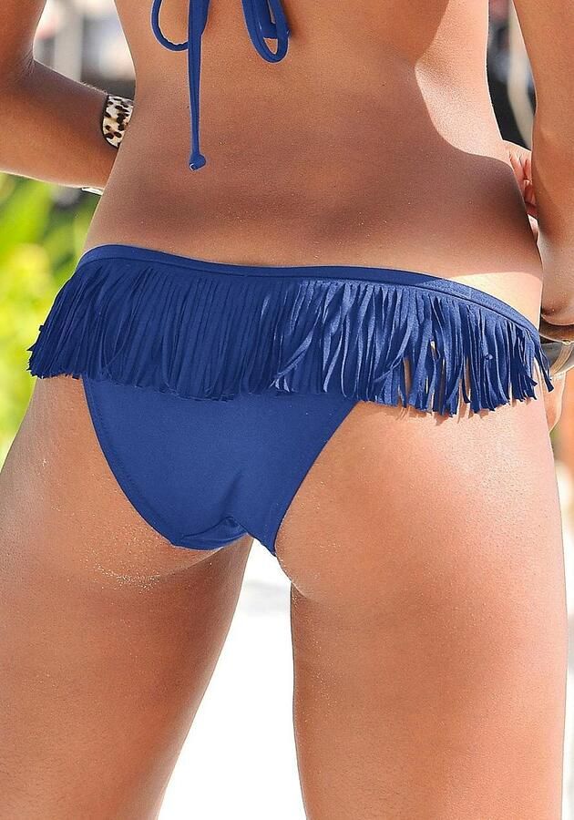 Buffalo Bikinibroekje Happy in strak brazilian model met franje - Foto 3