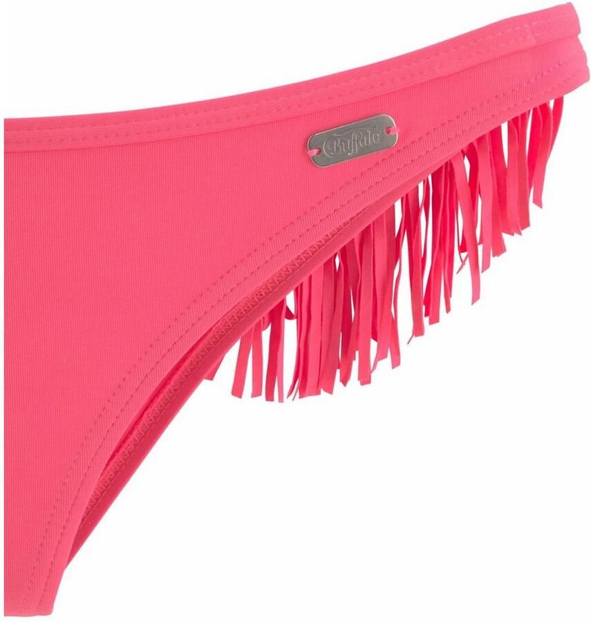 Buffalo Bikinibroekje Happy in strak brazilian model met franje