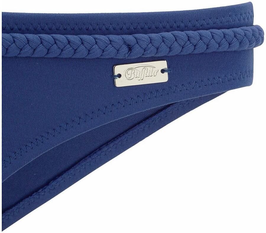 Buffalo Bikinibroekje Happy met gevlochten sierriem