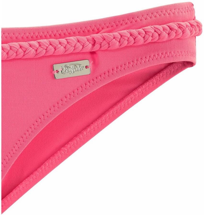 Buffalo Bikinibroekje Happy met gevlochten sierriem