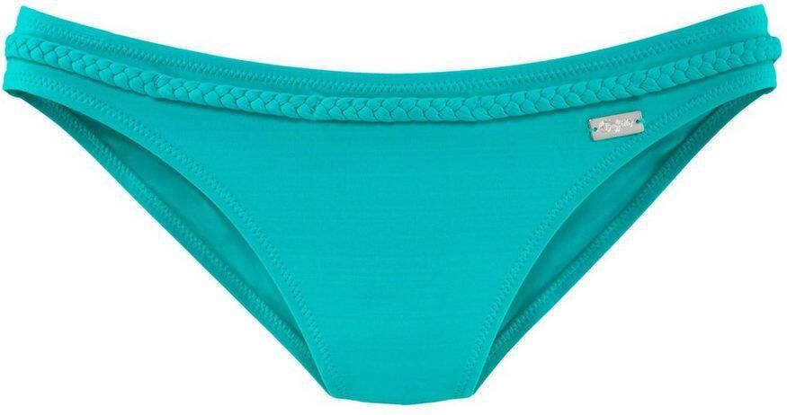 Buffalo Bikinibroekje Happy met gevlochten sierriem - Foto 4