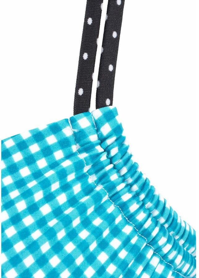 Buffalo Bikinitop met beugels Florida verstelbare dubbele bandjes zijdelings te rimpelen mix-kini - Foto 2