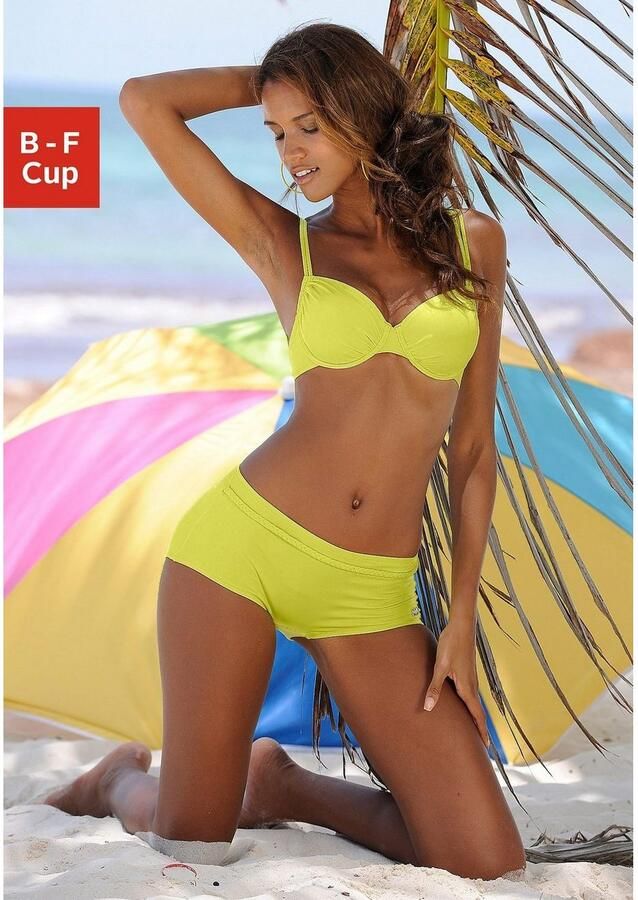 Buffalo Bikinitop met beugels Happy opzij aan te rimpelen - Foto 3