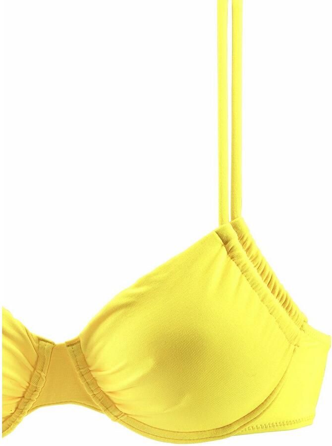 Buffalo Bikinitop met beugels Happy opzij aan te rimpelen - Foto 2