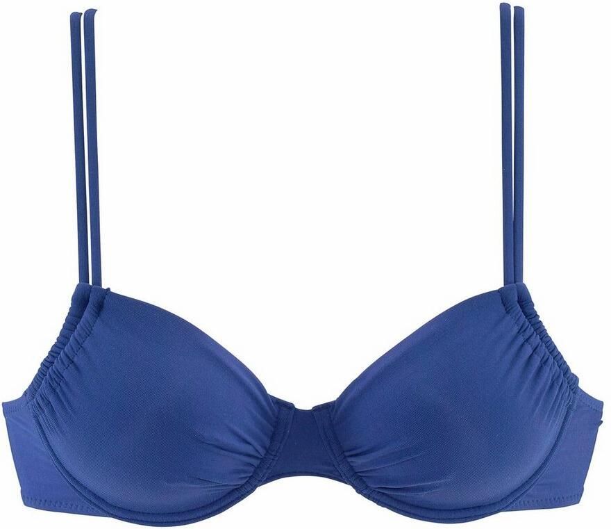 Buffalo Bikinitop met beugels Happy opzij aan te rimpelen