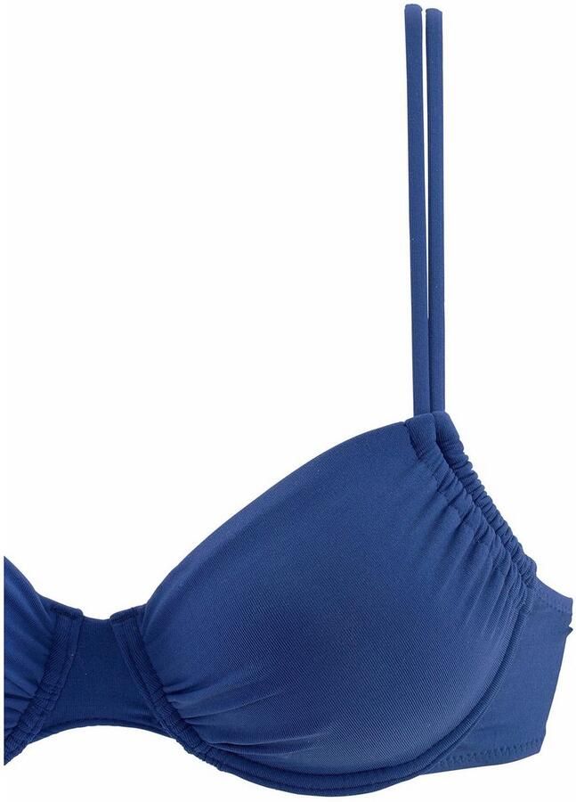 Buffalo Bikinitop met beugels Happy opzij aan te rimpelen - Foto 2