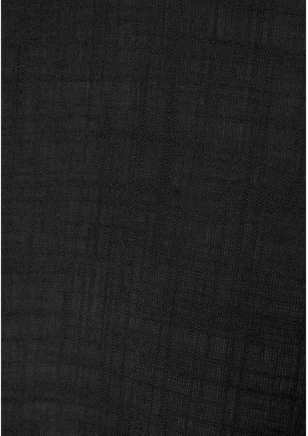 Buffalo Blouse zonder sluiting met knoopsluiting basic blouse met lange mouwen - Foto 3