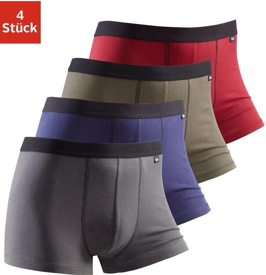 Buffalo Boxershort voor heren (set 4 stuks) - Foto 2