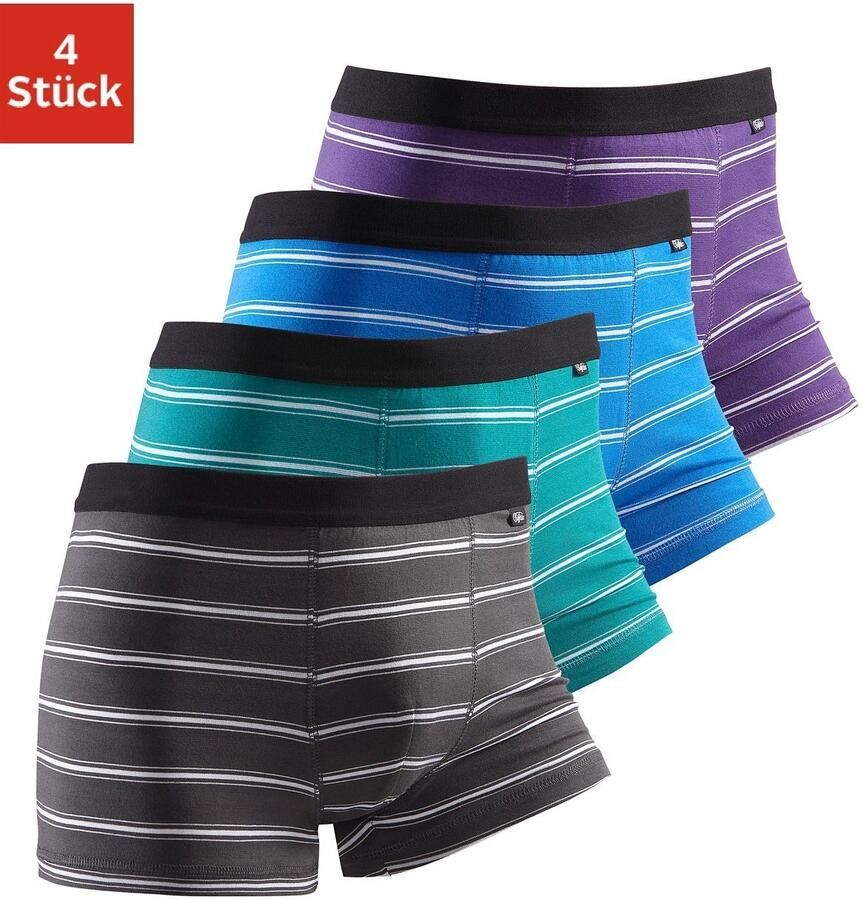 Buffalo Boxershort voor heren (set 4 stuks) - Foto 2