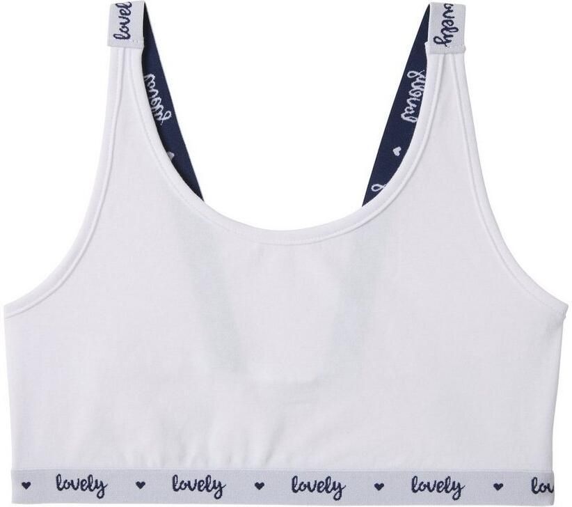 Buffalo Bustier met bedrukte bandjes (set 3-delig)