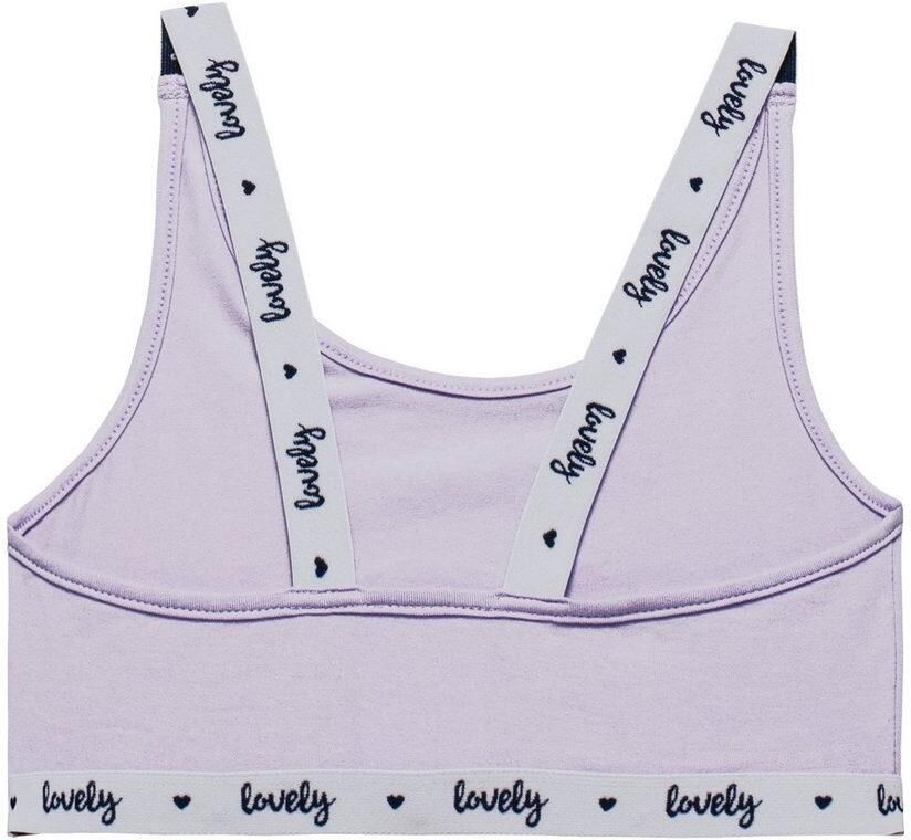 Buffalo Bustier met bedrukte bandjes (set 3-delig)