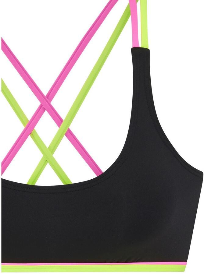 Buffalo Bustierbikinitop POP Met gekruiste bandjes achter - Foto 2