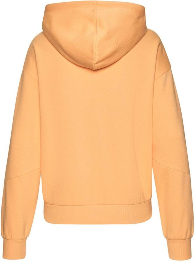 Buffalo Capuchontrui met contrasterend stiksel en zijzakken