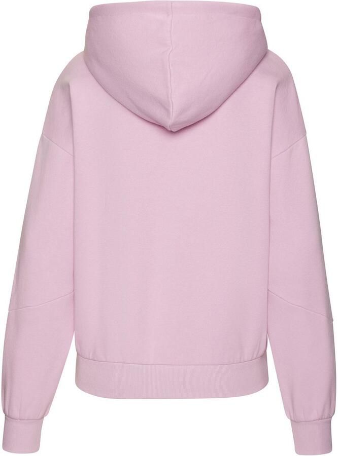 Buffalo Capuchontrui met contrasterend stiksel en zijzakken