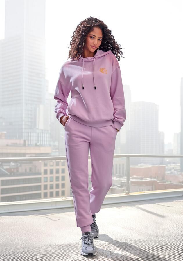 Buffalo Capuchontrui met contrasterend stiksel en zijzakken - Foto 4