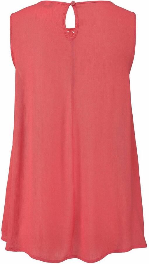 Buffalo Crêpe-blouse met kanten inzetstuk blouse boho stijl - Foto 4