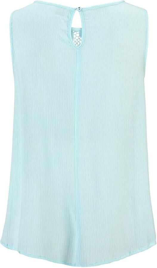 Buffalo Crêpe-blouse met kanten inzetstuk blouse boho stijl - Foto 4