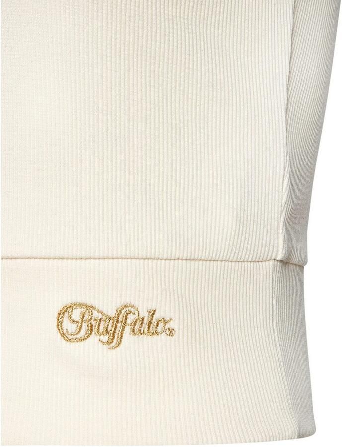 Buffalo Crop-top in ribstructuur met brede band